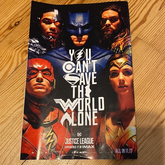 Justice League Exclusive Comic Book IMAX AMC Edition - Picture 2 of 4